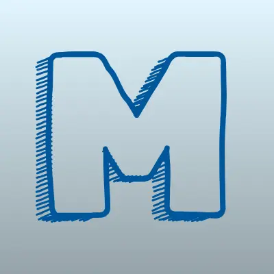 Mobil 1, лого-визитка